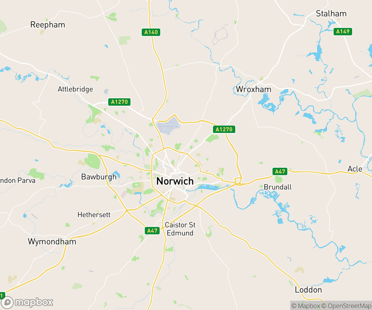 We cover all of Norwich